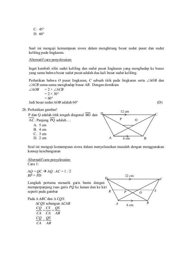 Menarik Soal Usbn Matematika Peminatan Dan Pembahasannya ...