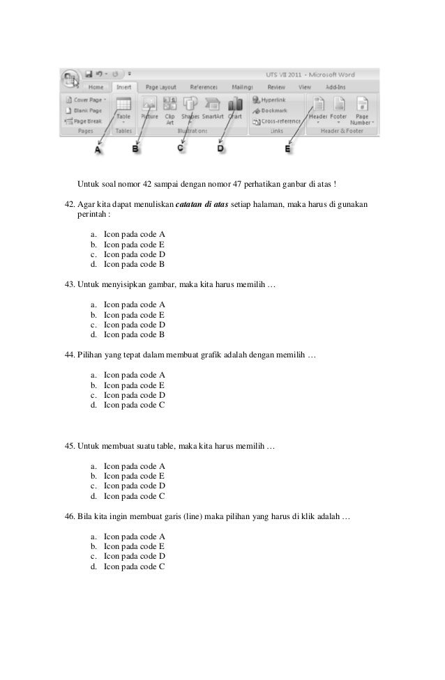 Soal utstiksmpkelas7semester1