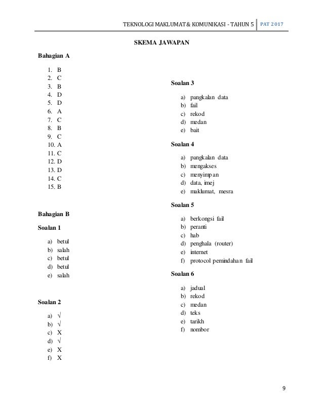 Soalan tmk-t5-pat-2016