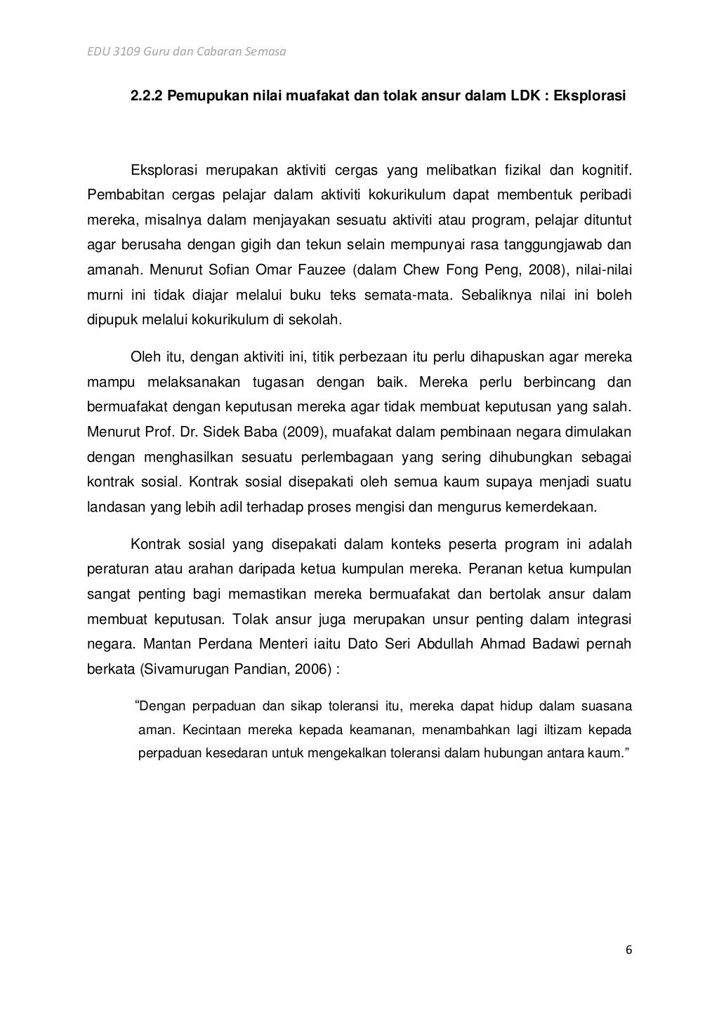 Soalan 1 internship dan perpaduan (integrasi)