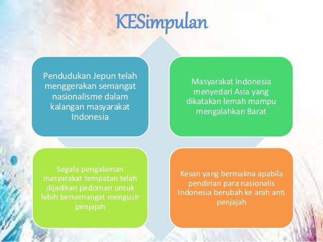 Dasar Kesan Pendudukan Jepun Ke Atas Perjuangan Mencapai Kemerdekaa