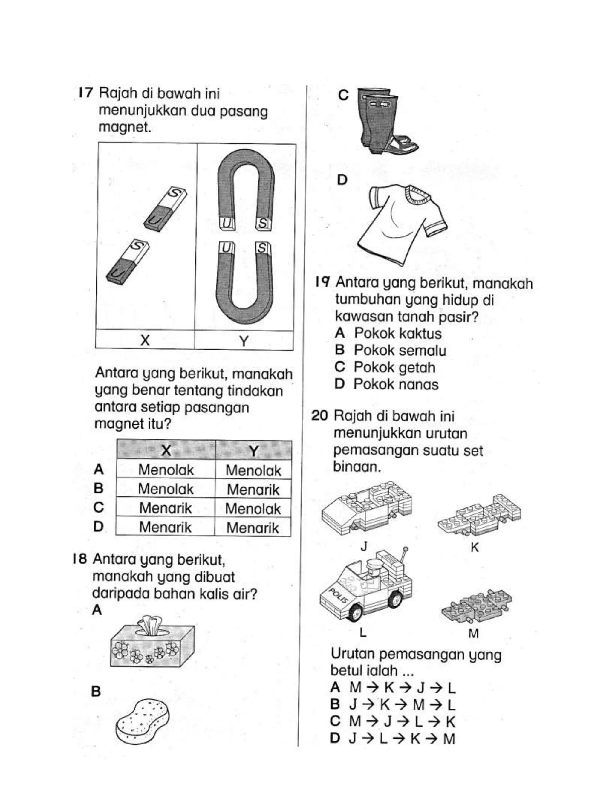 Soalan akhir tahun dst tahun 2