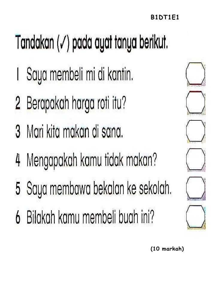 Soalan Ppt Bahasa Melayu Format Kssm Tingkatan 1 - Contoh Now