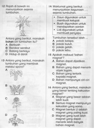 Soalan dst thn 3