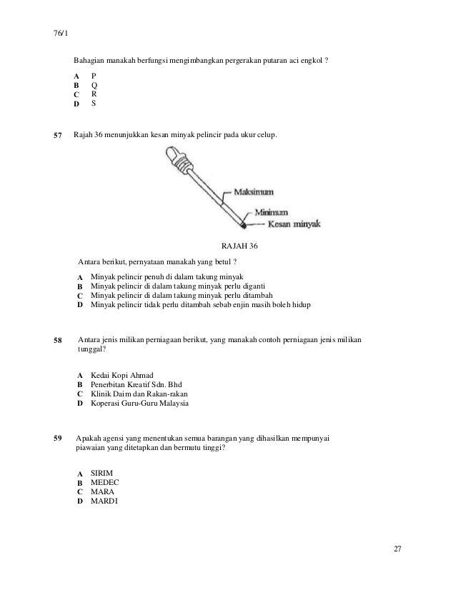 Soalan Praktis Pt3 Surat Rasmi