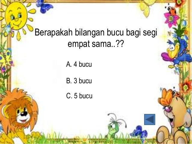 Soalan latihan matematik tahun 1 ( Ruang )