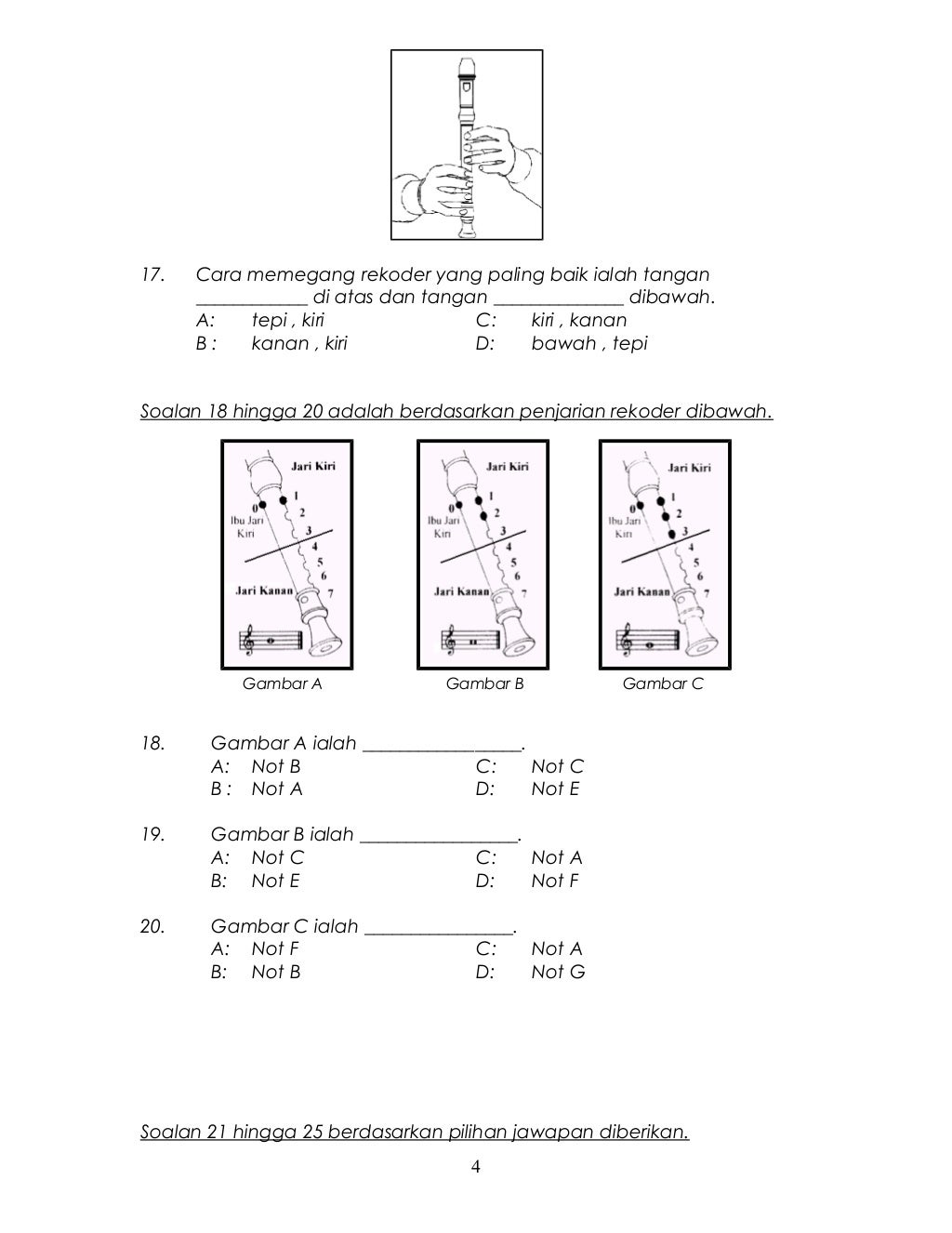 Soalan muzik final exam