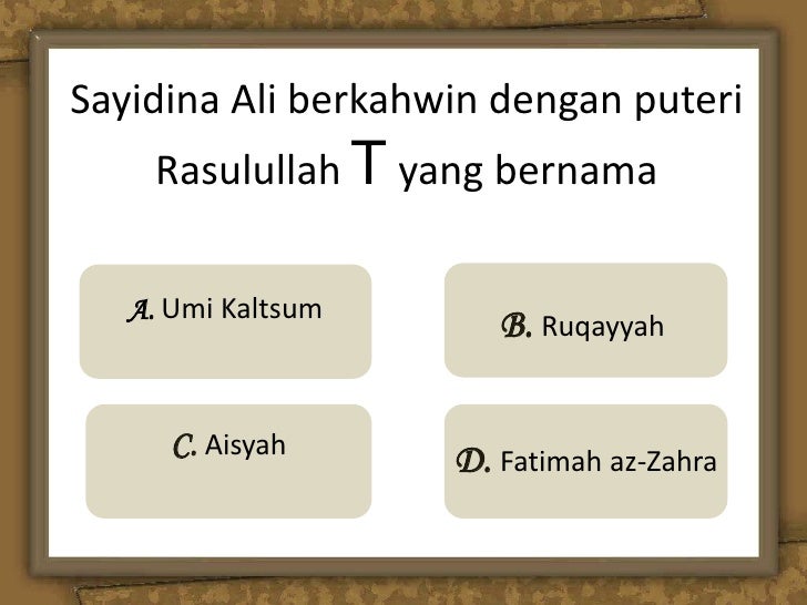 Soalan objektif tarikh Soalan objektif tarikh