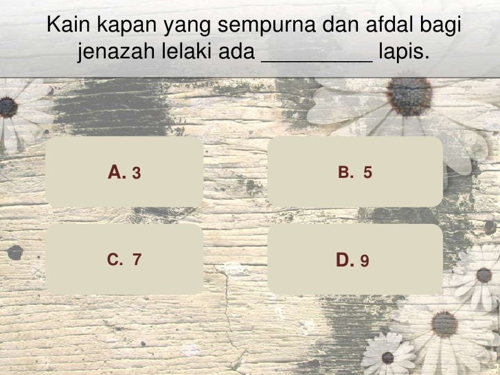Soalan objektif yr 7&8