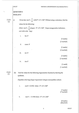 Soalan Peperiksaan Akhir Politeknik Dbm1013 Dis 2015