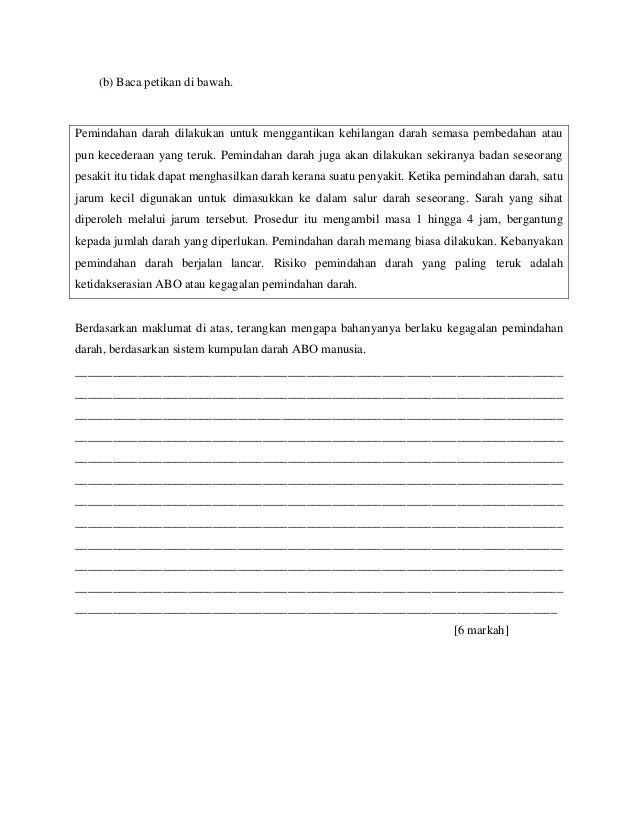 Soalan percubaan sains pt3 kuala penyu 2015