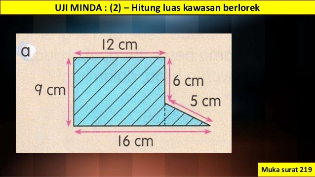 Soalan Perimter Luas Tahun 5