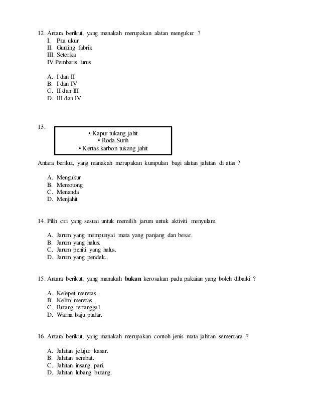 Soalan Pksr2 Rbt Thn 4