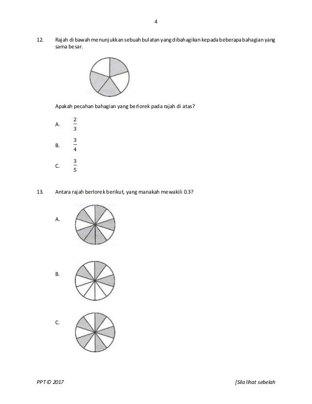 Soalan ppt Matematik Tahun 2 K1