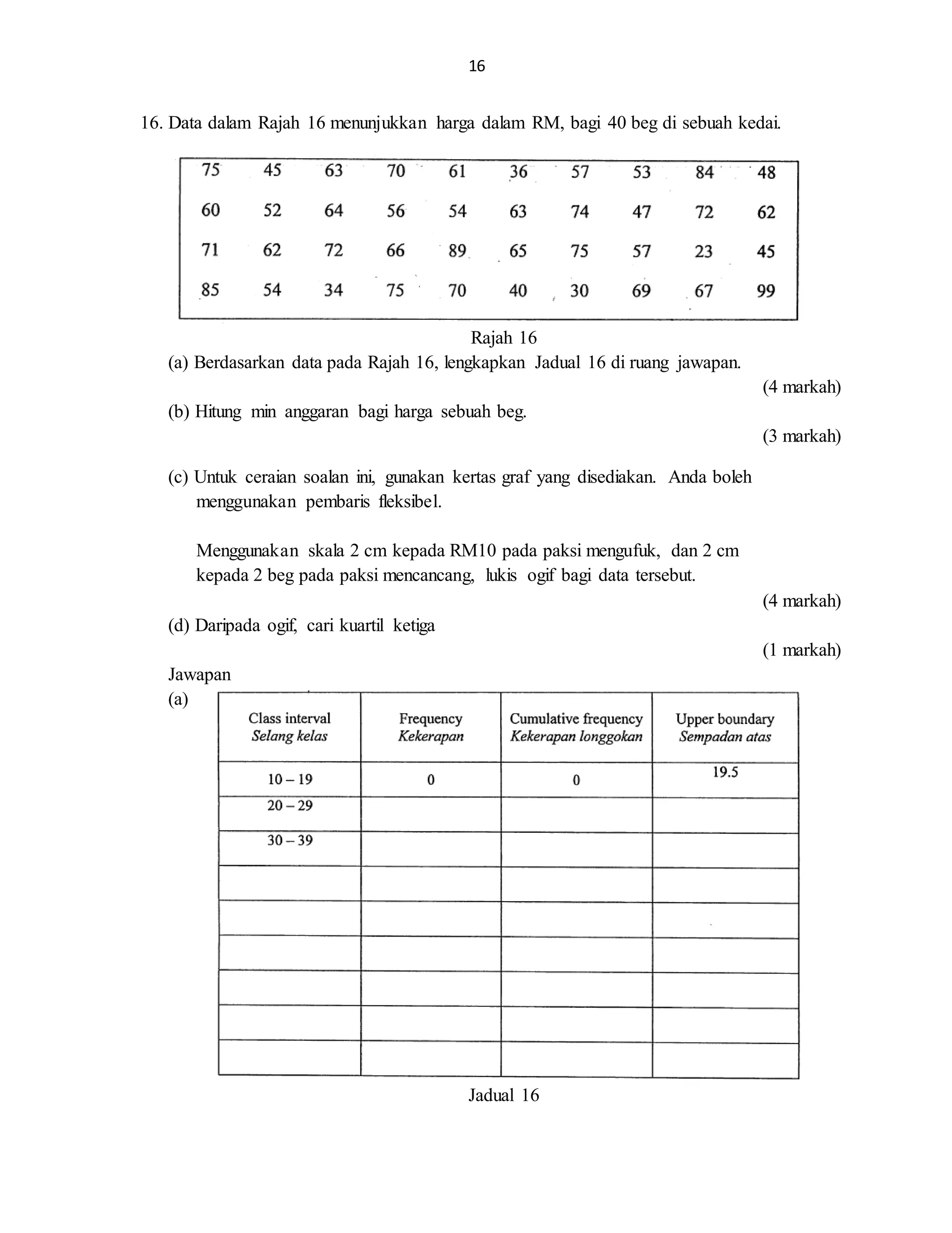 Soalan Matematik Tingkatan 4 Ppt 2019 Docx