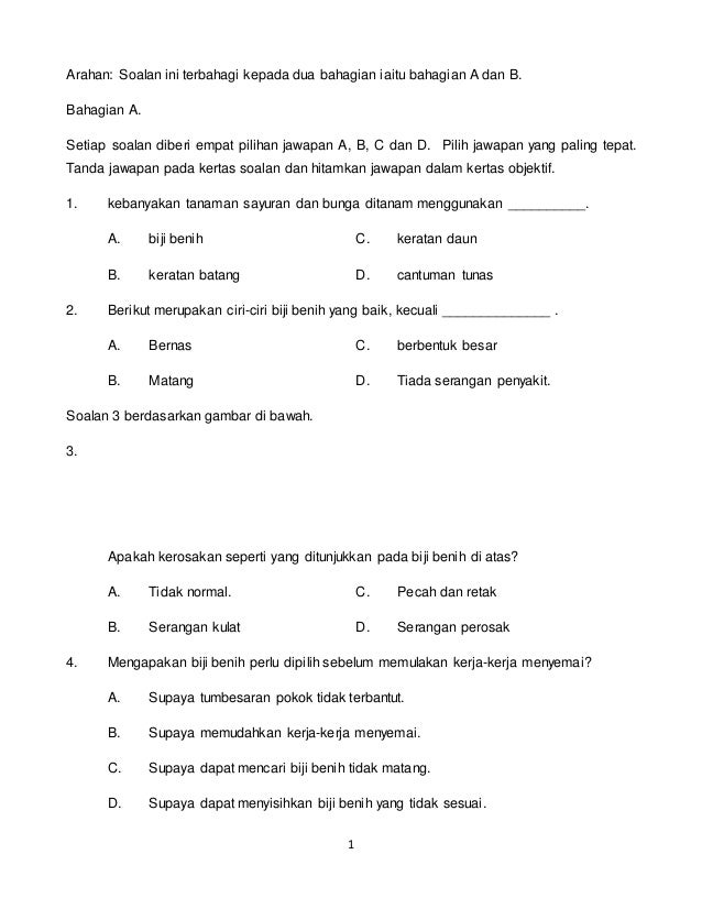 Soalan rbt tahun 5 pksr 1