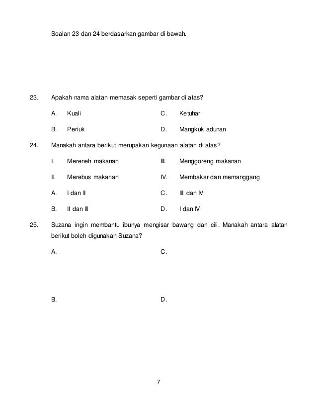 Soalan rbt tahun 5 pksr 1