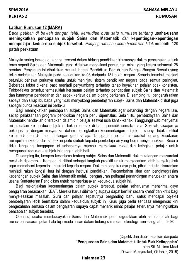 Soalan Percubaan Spm Bahasa Melayu 2019 Melaka - Betrums