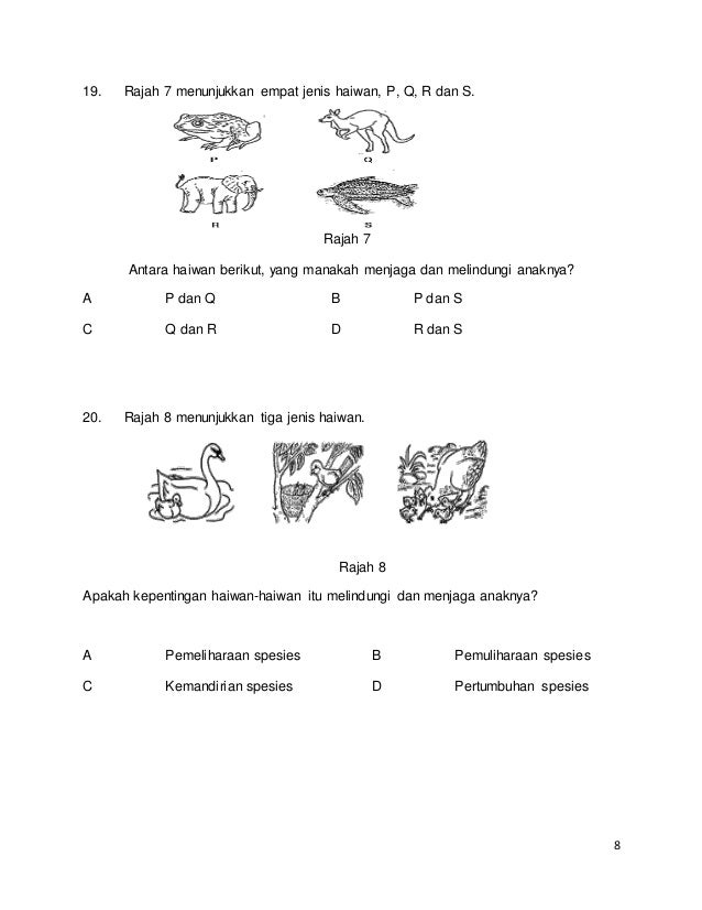Soalan sains thn 5 pksr 1( kssr)