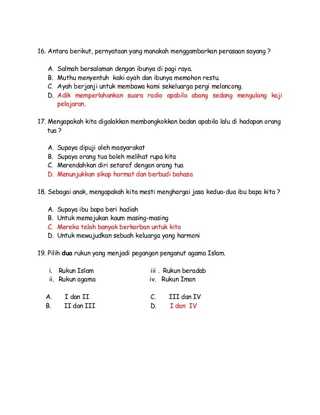 Soalan sivik 2010 jawapan