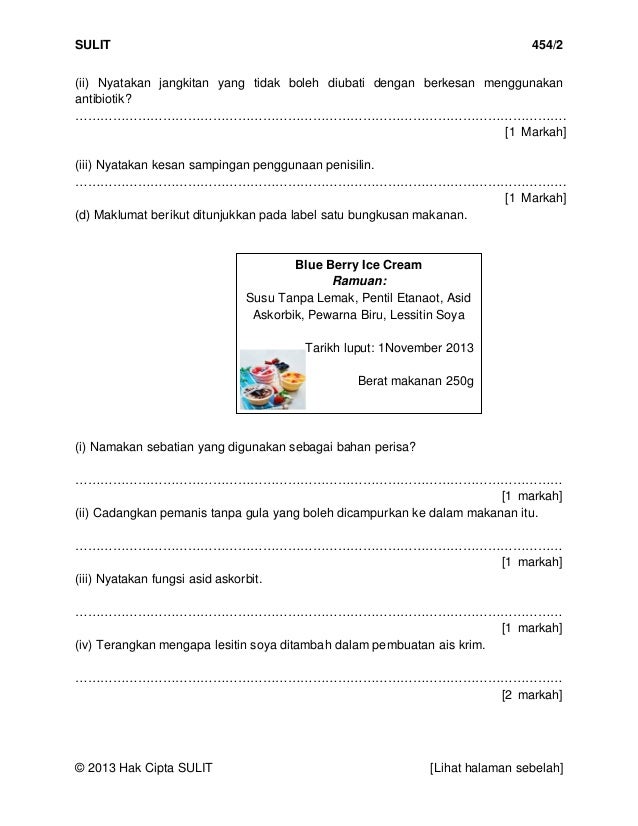 Soalan skor kimia spm 2013 Soalan skor kimia spm 2013
