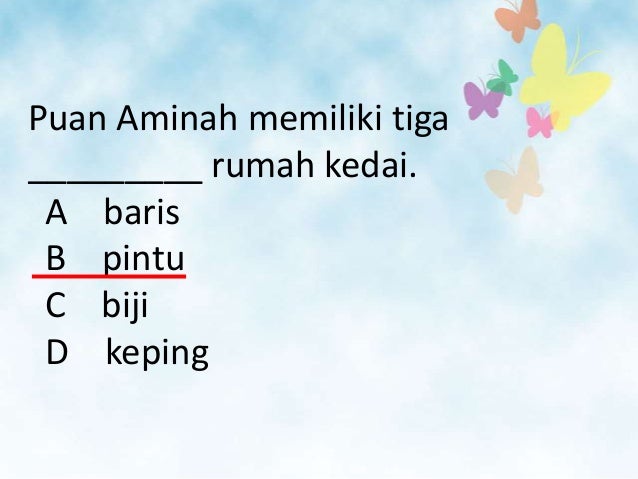 Soalan tatabahasa 14