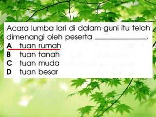 Soalan tatabahasa 18