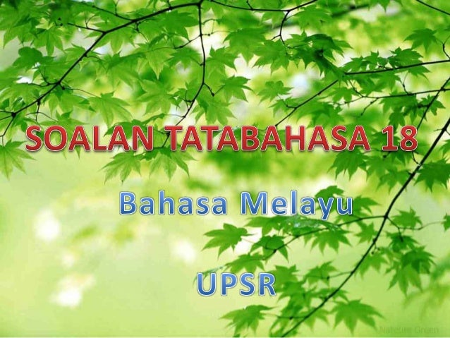Soalan tatabahasa 18
