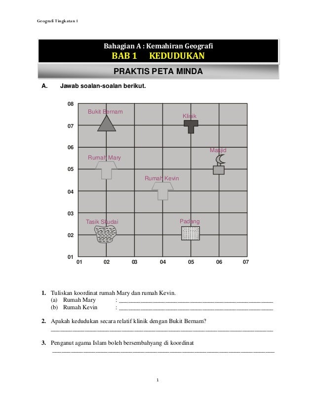 Soalan Geografi Kemahiran Tingkatan 3 - Cari Lowongan Kerja