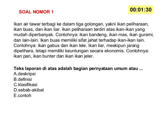 Soal bahasa indonesia kelas x kurikulum 2013