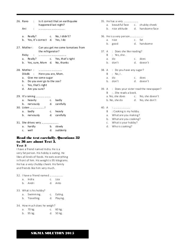 View Soal Akm Bahasa Inggris Smp Kelas 7 Pics Edukasi Edu View Soal Akm Bahasa Inggris Smp Kelas 7 Pics Edukasi Edu