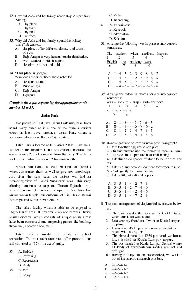Soal bahasa inggris kelas 9 Soal bahasa inggris kelas 9