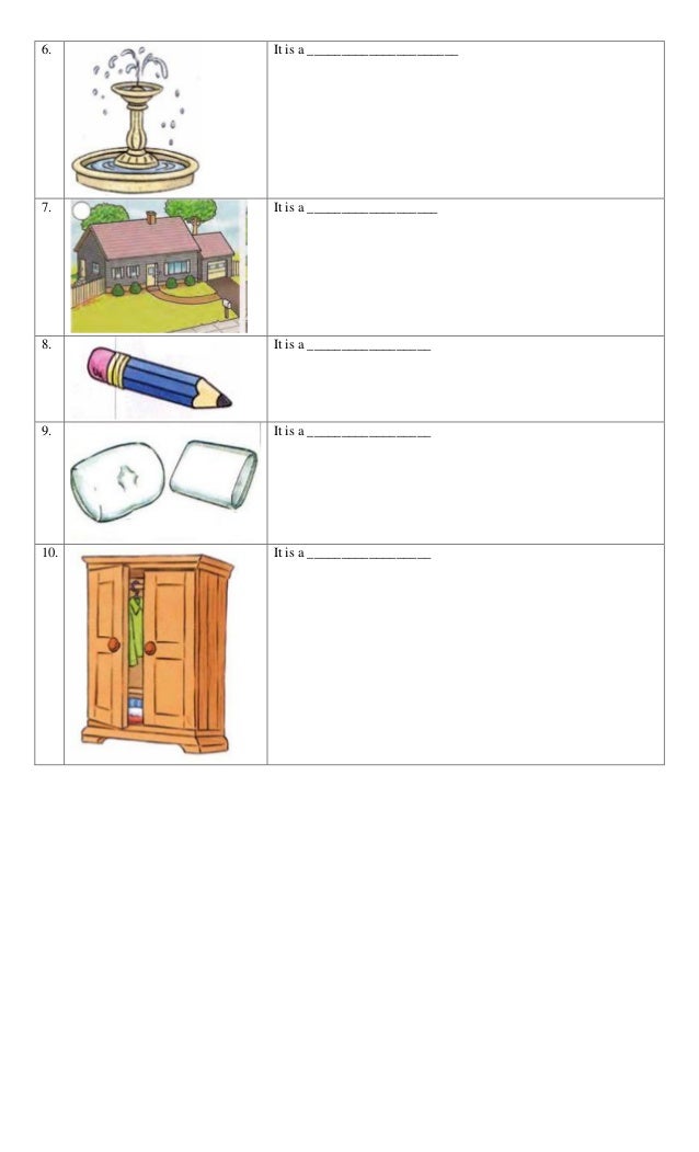 Soal Bahasa Inggris Smp Mts Things Around Us Classroom