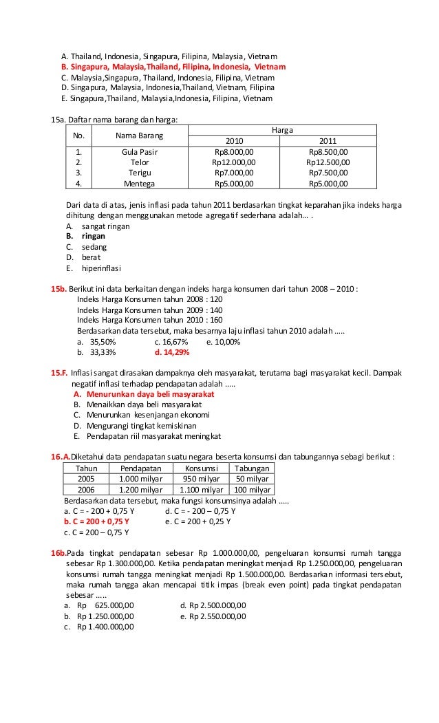Soal bedah kisi kisi 2014 (ekonomi)