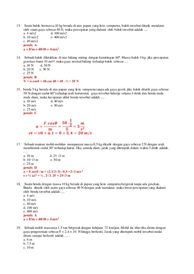 Soal cerdas cermat fisika