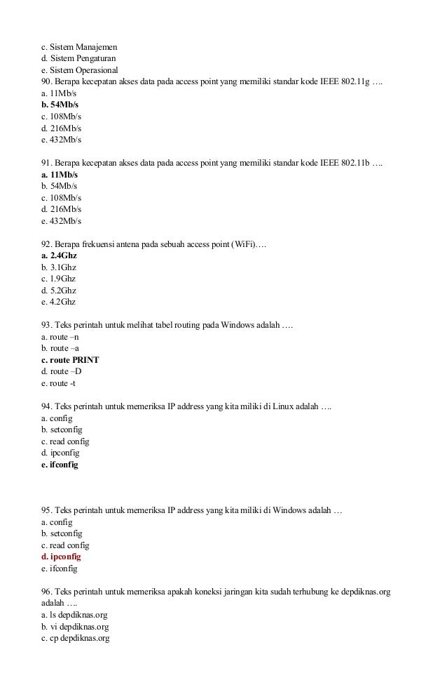 Contoh Soal Tentang Antena Dan Jawaban Ilmusosial Id