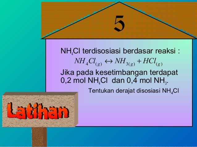 Contoh Soal Kesetimbangan Kimia 2