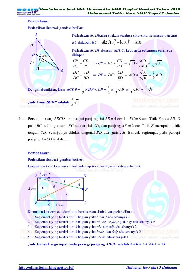 ringkasan materi osn matematika smp ringkasan materi osn matematika smp