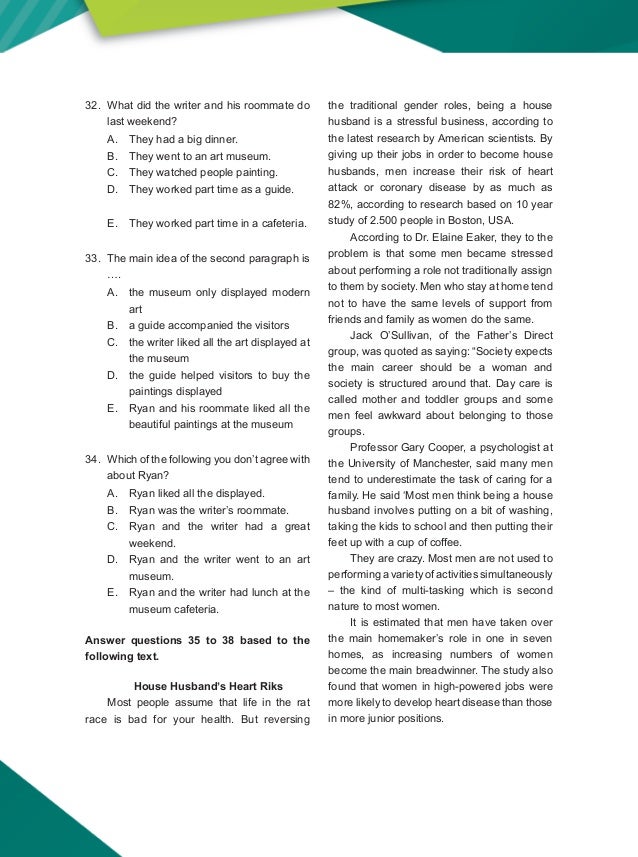 soal un bahasa inggris smp 2010 dan pembahasan soal un bahasa inggris smp 2010 dan pembahasan