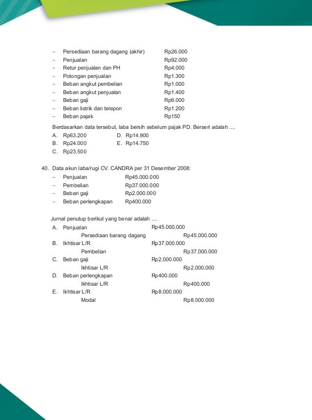 Soal Dan Pembahasan Un Ekonomi Sma Ips 2009 2010