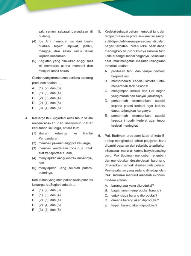 Soal dan pembahasan un ekonomi sma ips 20122013 Soal dan pembahasan un ekonomi sma ips 20122013