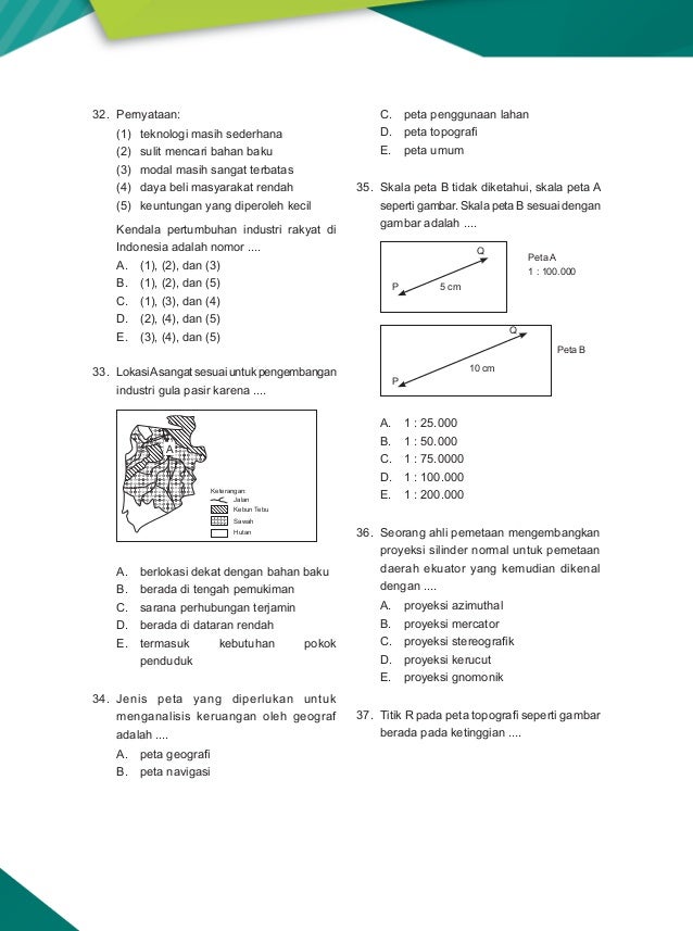 Soal Un Geografi Dan Pembahasannya