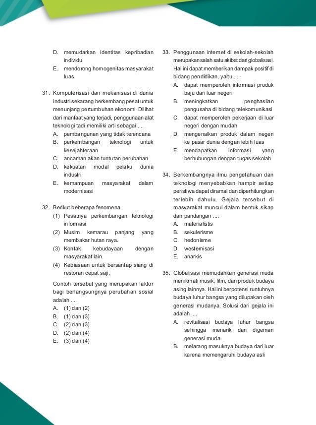 Soal dan pembahasan un sosiologi sma ips 2011-2012