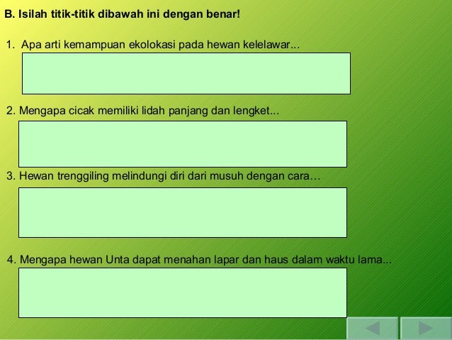 Soal digital ipa kelas 6 ciri khusus makhluk hidup