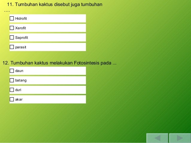 Soal digital ipa kelas 6 ciri khusus makhluk hidup