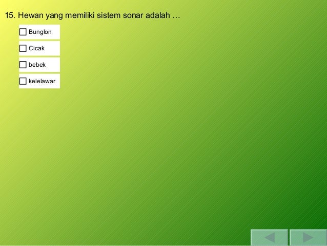 Soal digital ipa kelas 6 ciri khusus makhluk hidup
