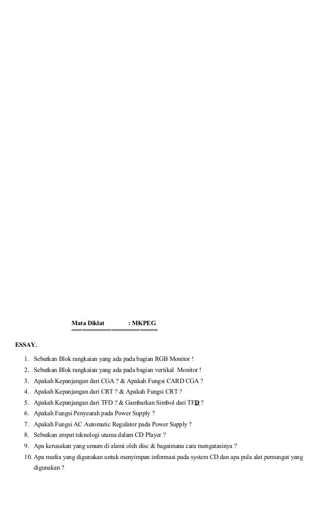 Soal essay perilaku organisasi 06 picture