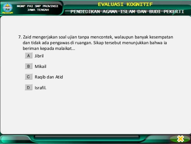 Soal Evaluasi Bab 7