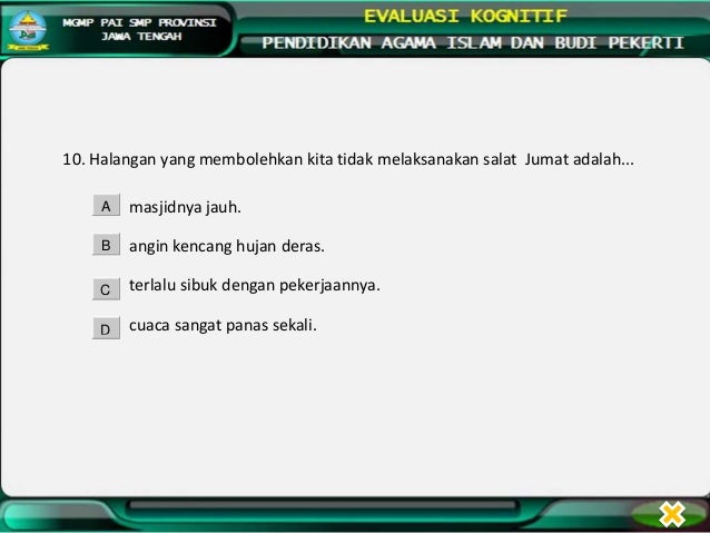Soal Evaluasi Bab 9
