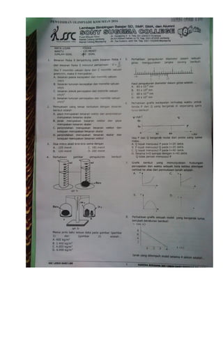 Soal KSM Fisika